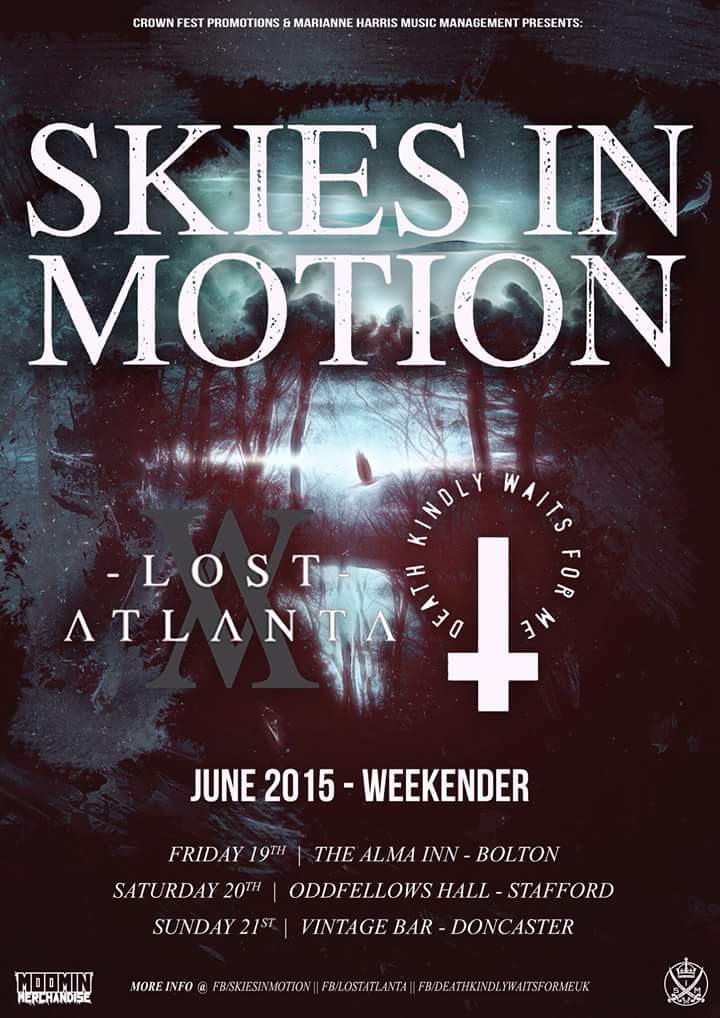 🎵 We play a weekender this June with <a href="/SKIESINMOTION/">SKIES IN MOTION</a> &amp; <a href="/LostAtlantaUK/">Lost Atlanta</a>