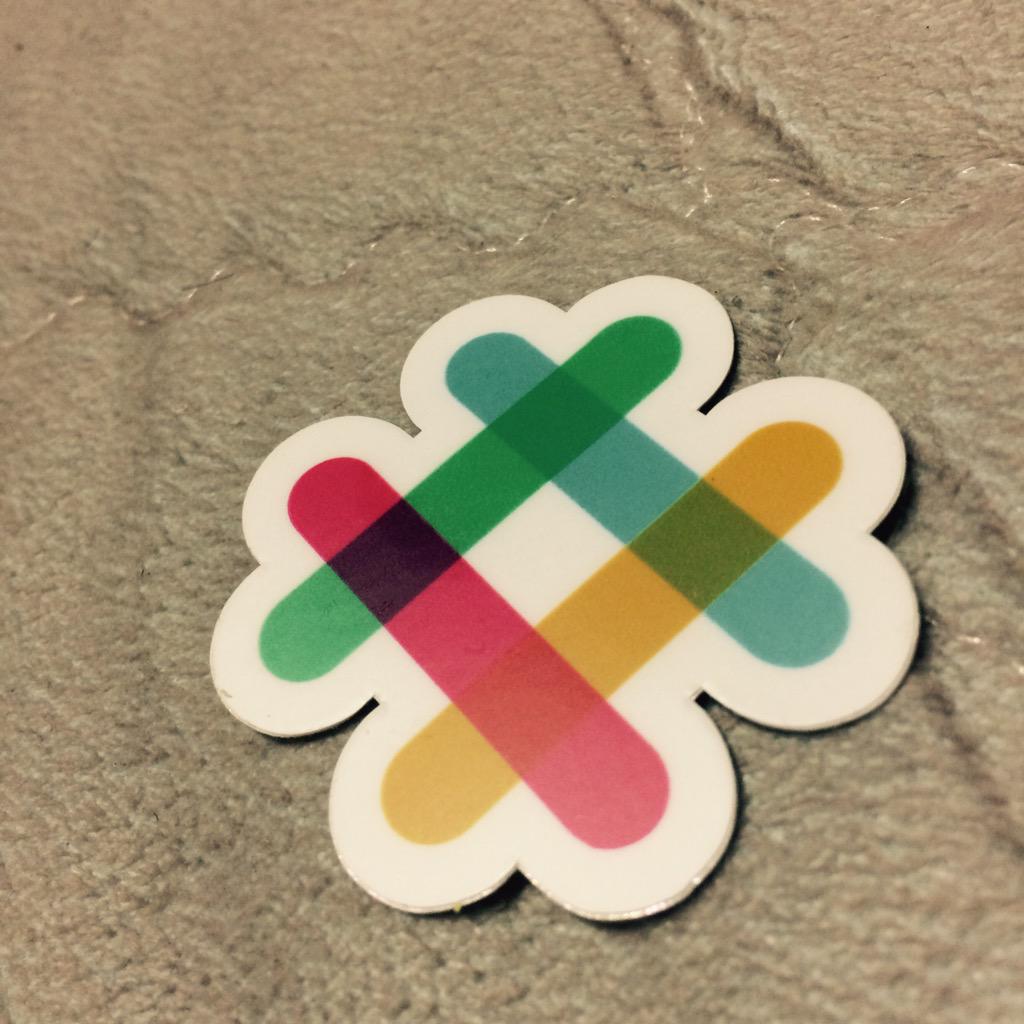 드디어 나도 얻었다!
#슬랙 스티커~!

#slack