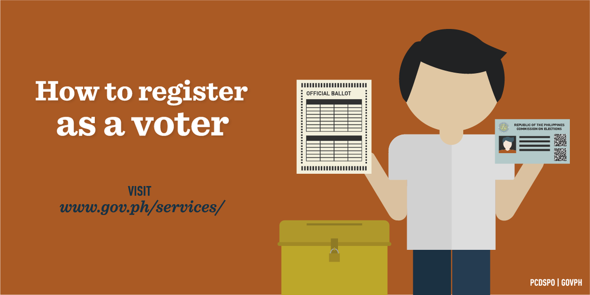 govph's tweet photo. How to register as a voter for the 2016 elections: http://t.co/cJFFcSC8xz http://t.co/qA8gz6ljeT