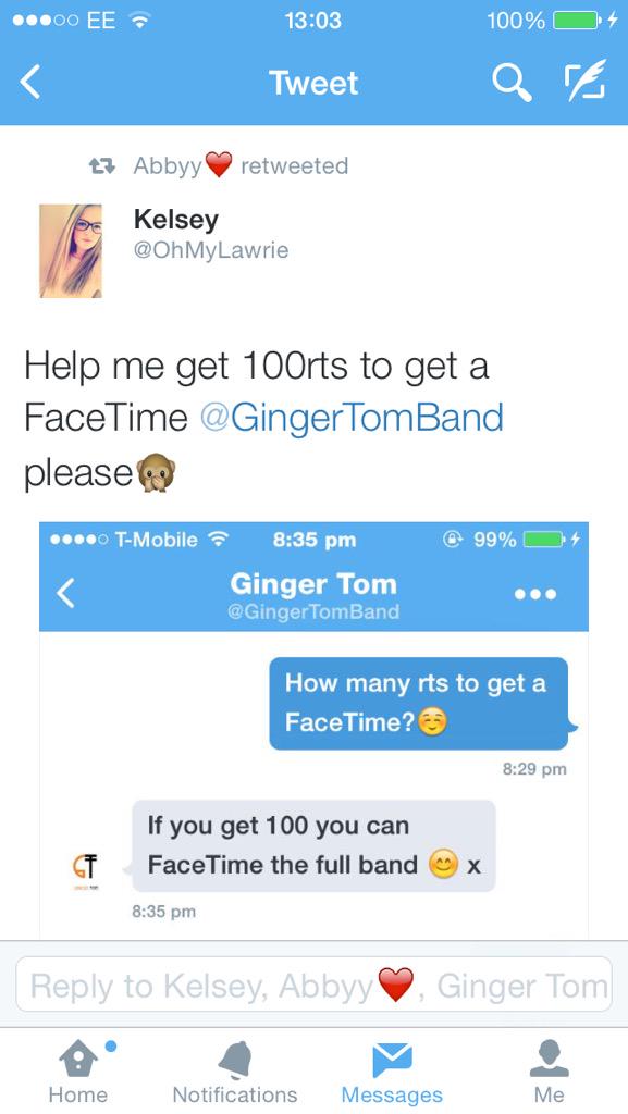 GingerTomBand's tweet photo. 🌟🌟🌟 CONGRATULATIONS @OhMyLawrie #GTFaceTime #GTEP2 🌟🌟🌟 http://t.co/CN4MJew4fU