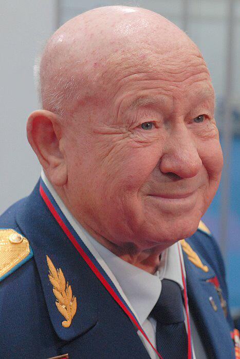 Happy birthday to Alexey Leonov, first man to walk in space with whom I met some days ago at 