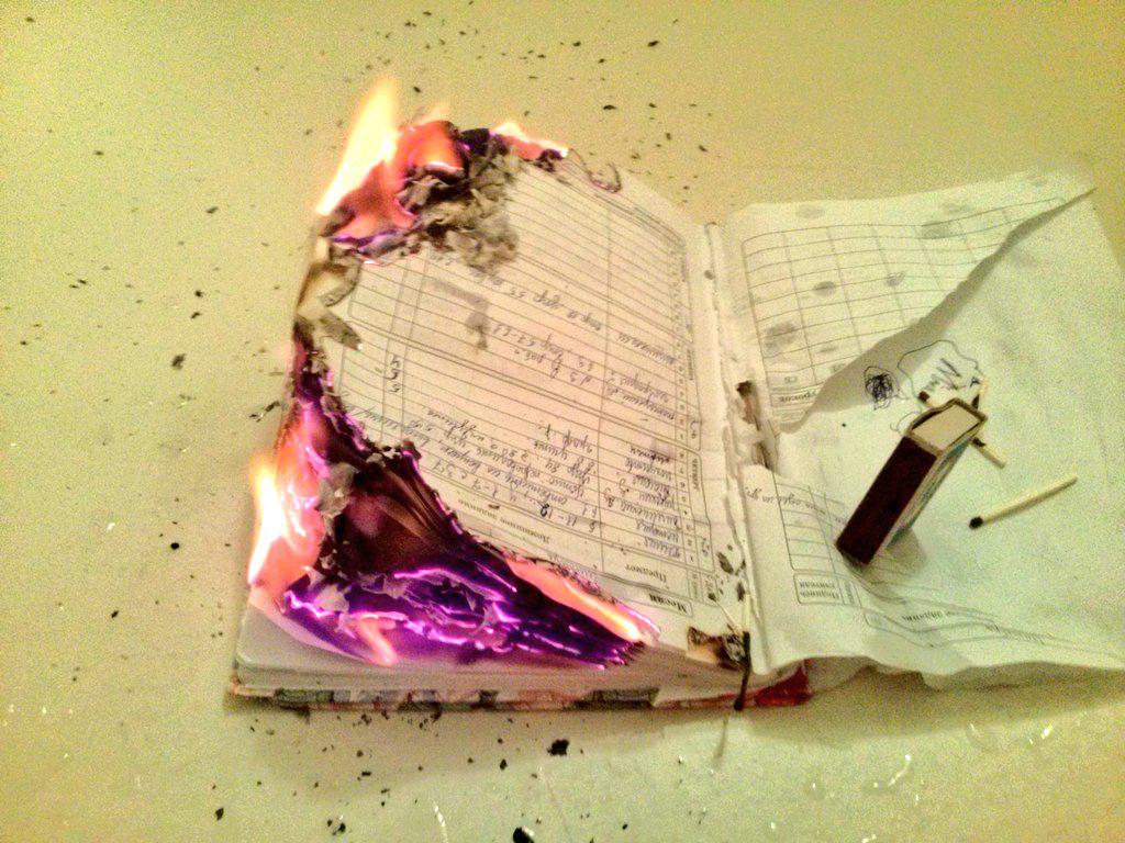 MariaAdventure's tweet image. тем временем я сжег свой дневник