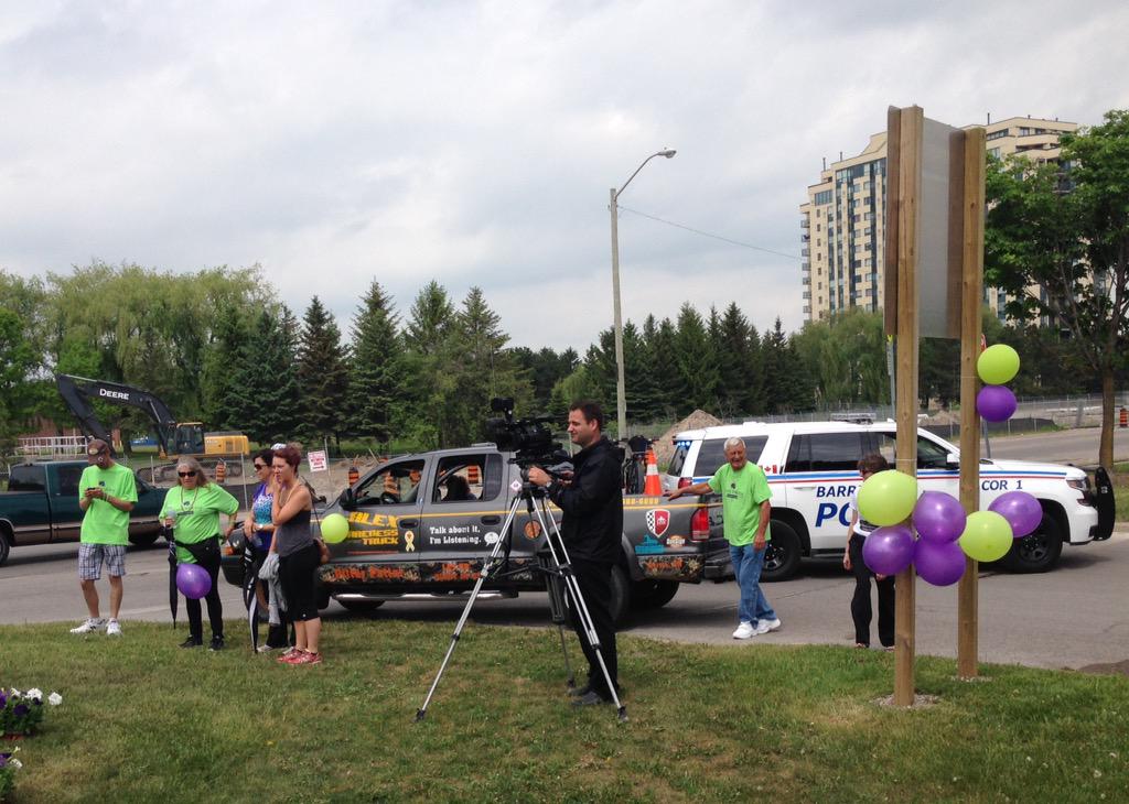 <a href="/CTVNews/">CTV News</a> <a href="/BarriePolice/">Barrie Police</a> Thanks for supporting the 2015 <a href="/SuicideAC/">Suicide Awareness</a> Suicide Awareness Walk #awareness is #prevention