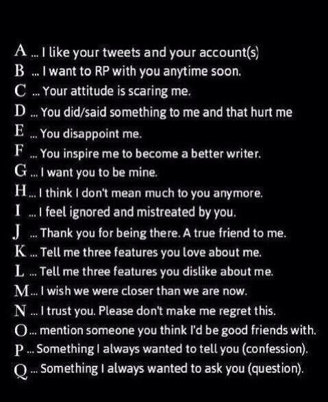 #DMgame DM me a letter and I will answer