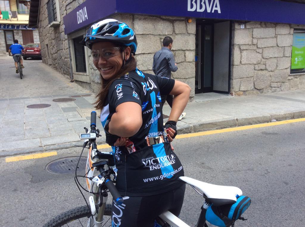 Mayte Palos preparada con <a href="/VictoryEnduranc/">Victory Endurance</a> para la carrera de Test the Best en Cercedilla.