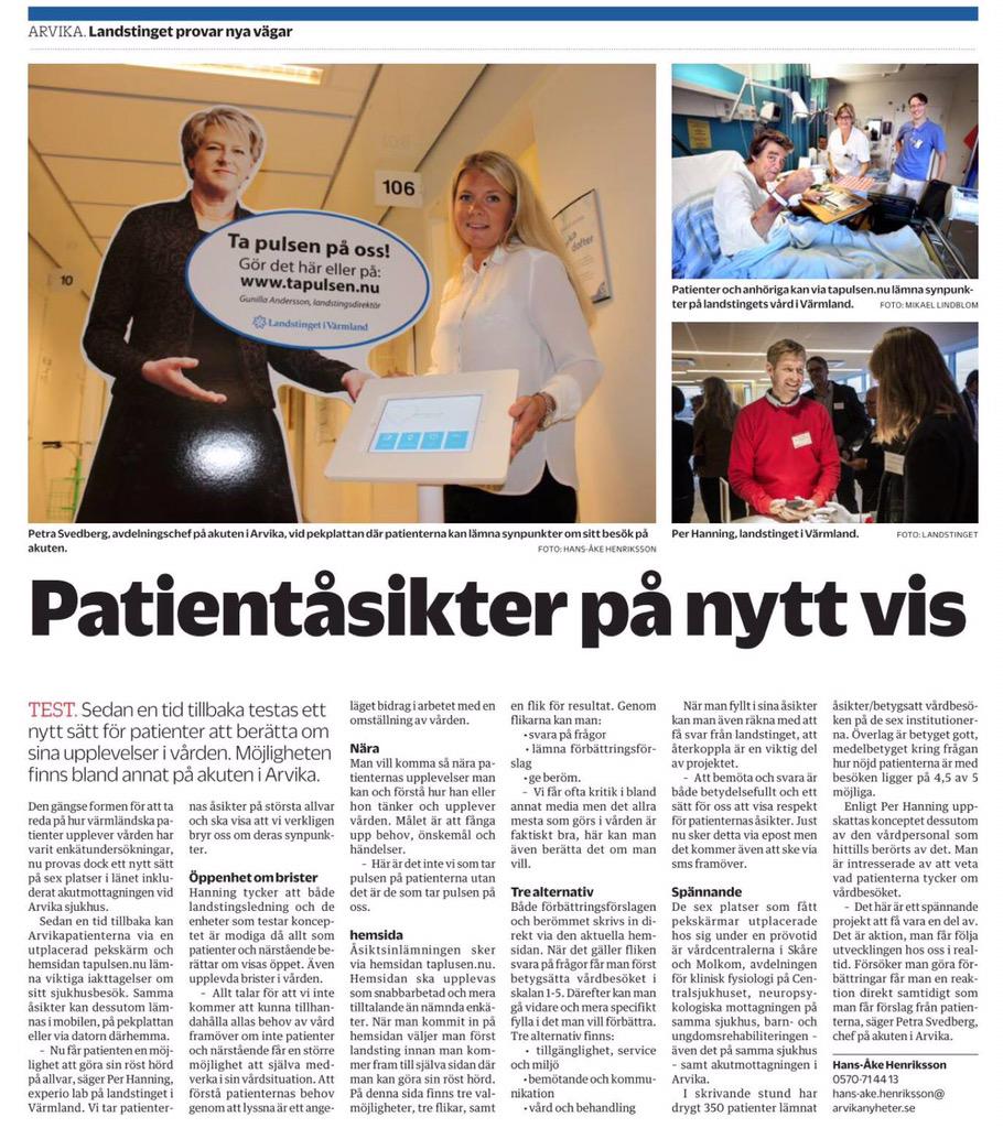 jetuma's tweet photo. Ta hand om patientens upplevelser och åsikter #TaPulsen #ExperioLab RT @perhanning: En prototyp typ... http://t.co/YsRdxwjO8w