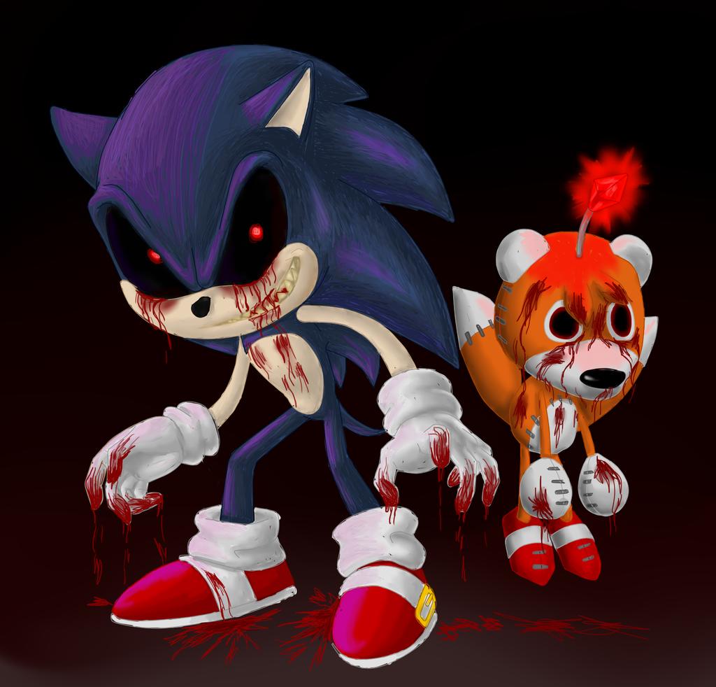 Colors Live - sonic.exe and tails doll taking a selfie by nintendo fan 1