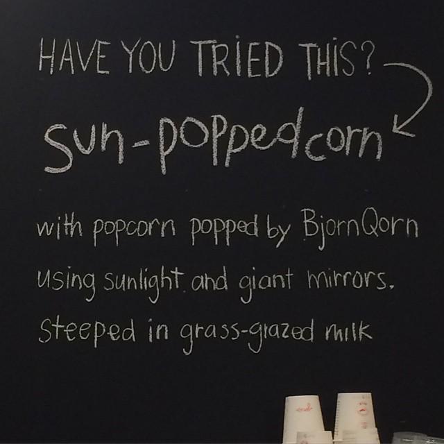 Have you tried this? Made with popcorn popped by <a href="/bjornqorn/">BjornQorn</a>. (via IG  kyle.m.mack)