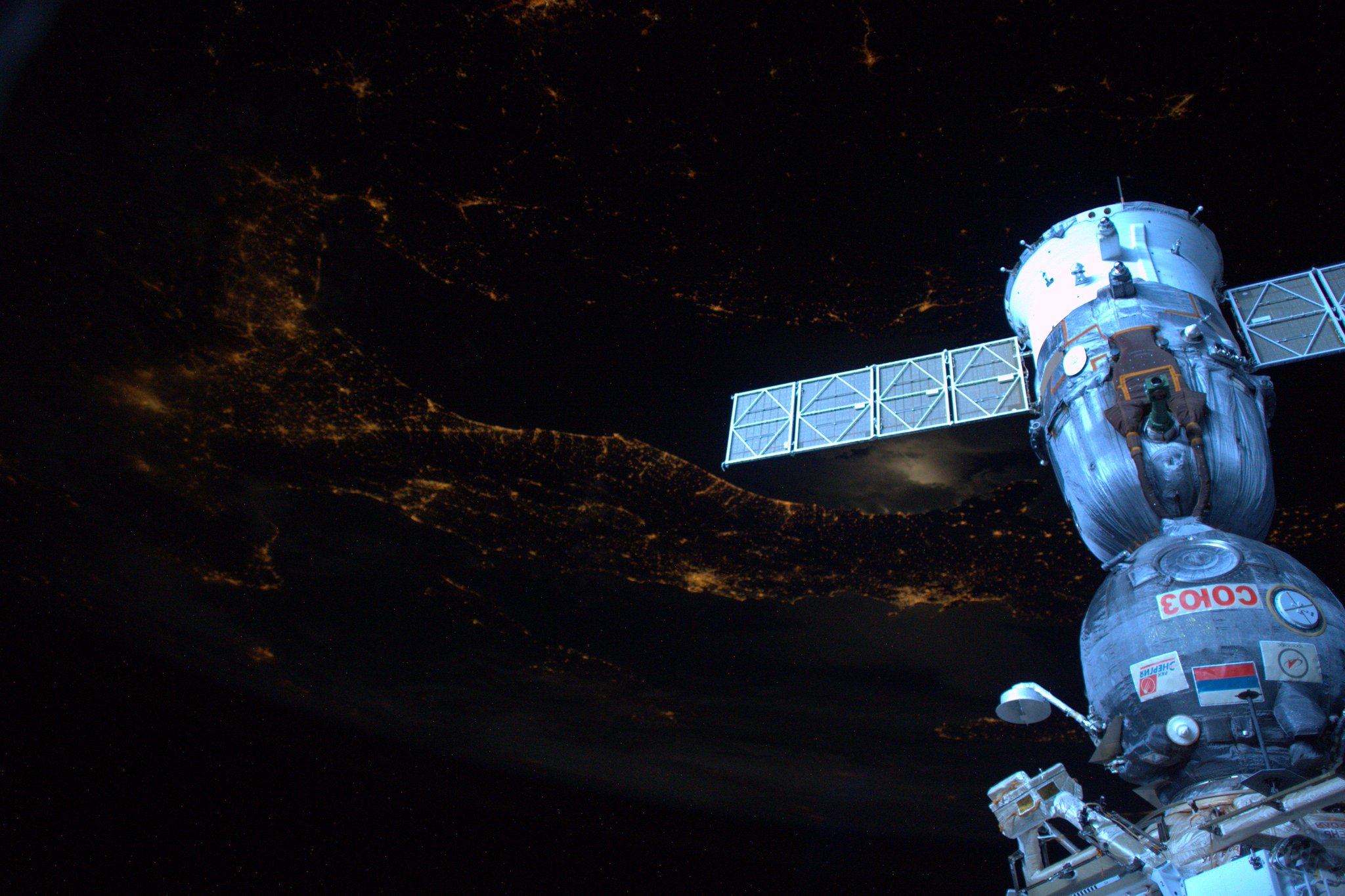 Italy, from Space by Sam Cristoforetti (@AstroSamantha)