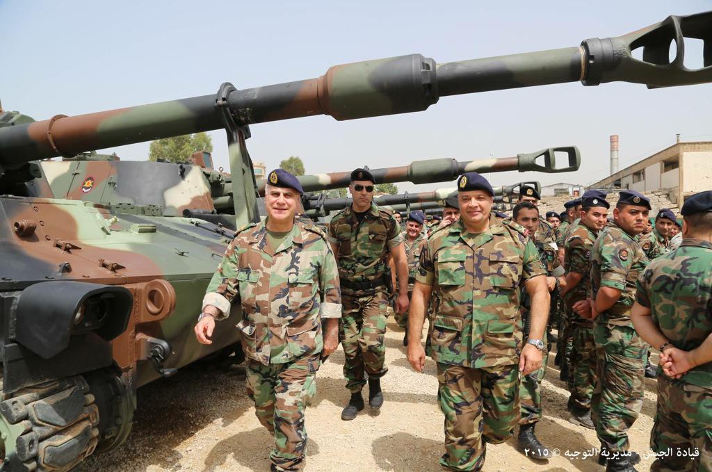لبنان يستلم مدافع M109 عيار155 ملم ذاتيه الحركه من الاردن  CGQzpgyVIAAJWq4