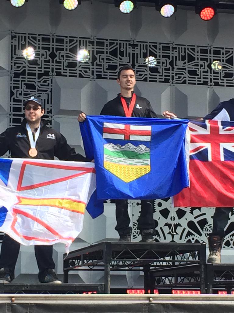 skillsalberta's tweet photo. Post Secondary car painting gold goes to Garrett Weiss! http://t.co/yGyqy7IUW9