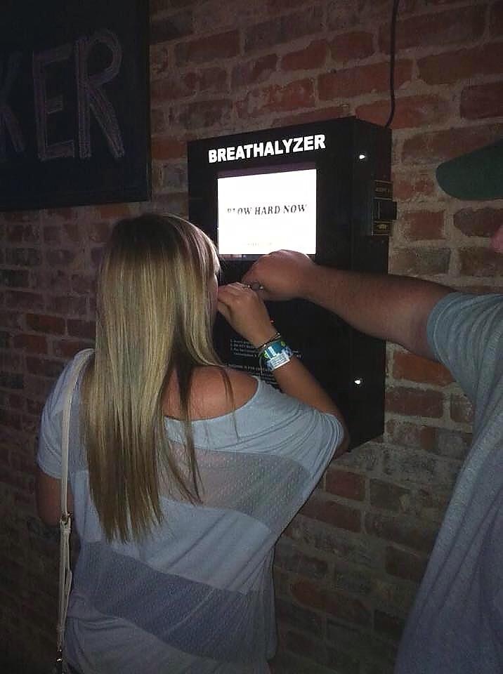 Bar Breathalyzer IRL tweet media