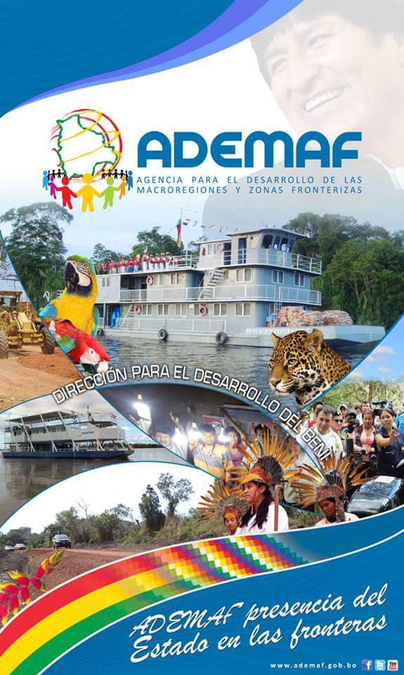 AdemafBeni's tweet photo. ADEMAF felicita a la ciudad de la Santísima Trinidad en sus 329 años de fundación. http://t.co/5ZrdvhNhjZ