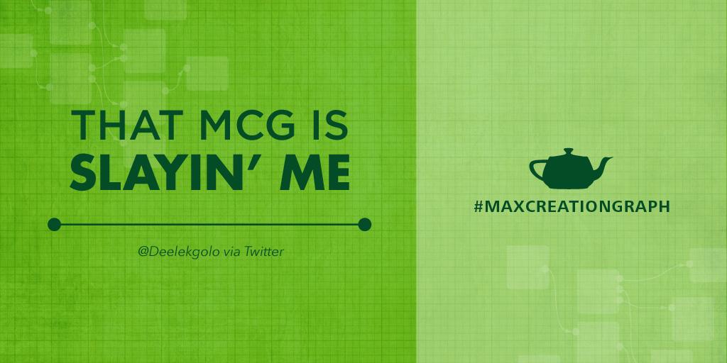 Adsk3dsMax's tweet image. #slay #maxcreationgraph #3dsMax autode.sk/MCG