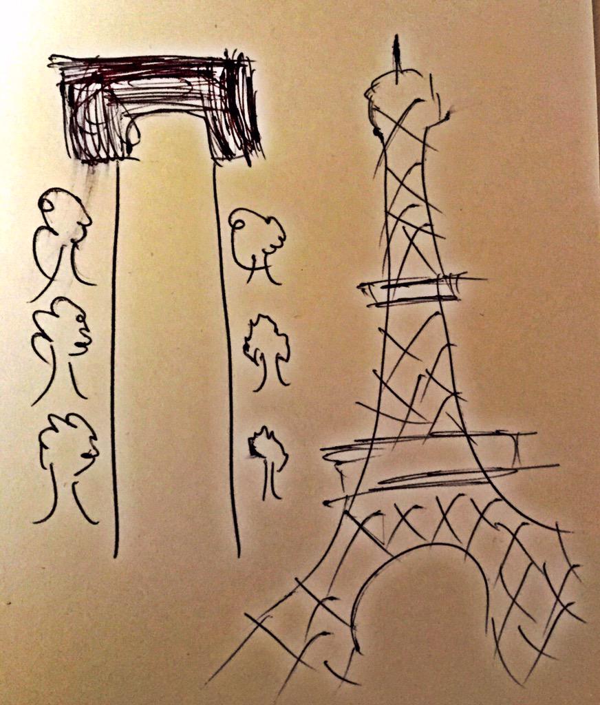360+ Drawing Of A Abstract Eiffel Tower Stock Photos, Pictures &  Royalty-Free Images - iStock