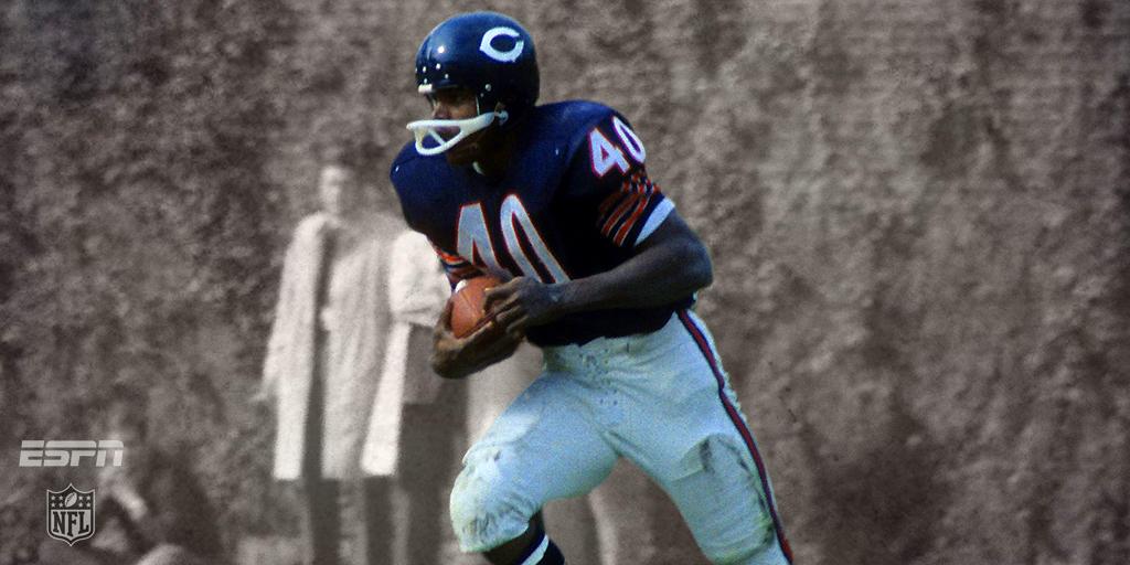 Happy Birthday, Gale Sayers!

The Hall of Fame RB turns 72 today. 