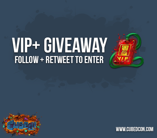 CubedCon's tweet image. We're revealing our first Guests tomorrow at 6pm BST, and VIP at 8pm! RT for a chance to win a free VIP+ ticket!