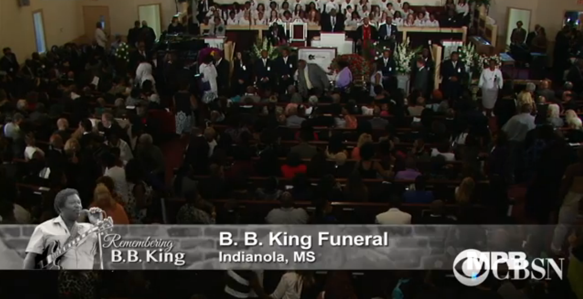 CBS News on Twitter "WATCH LIVE B.B. King's funeral in Indianola