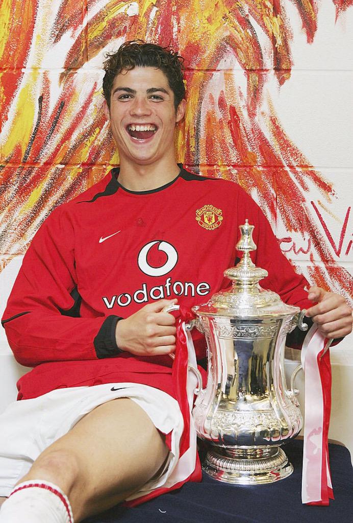 Cristiano Ronaldo 2003-2004 His First Season in Manchester United 