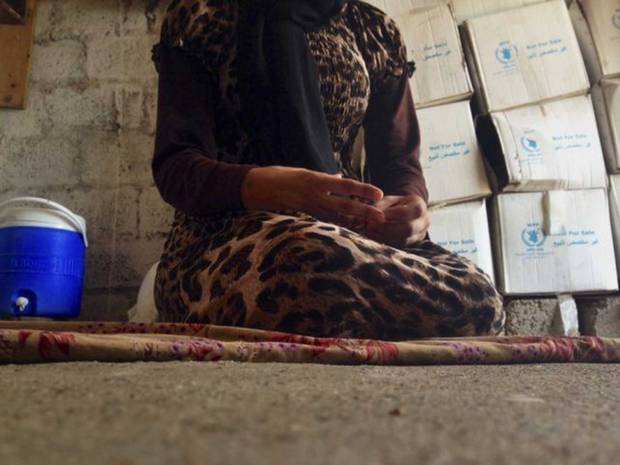 astroehlein's tweet photo. Yazidi sex slave sold to ISIS fighter with 10-yr-old sister "gang-raped, beaten" for 9 months http://t.co/FMETCDJCJa http://t.co/hyTGsEpcXS