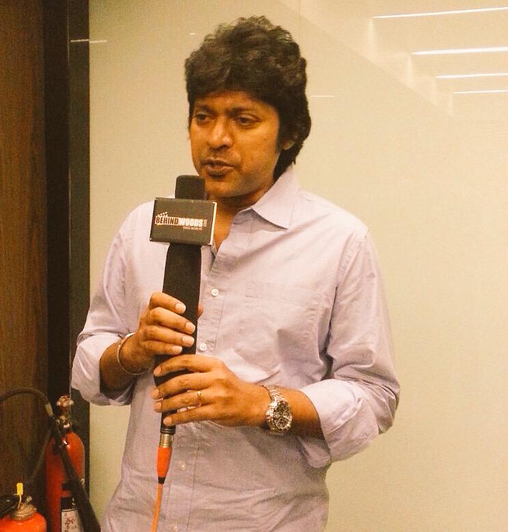 DoneChannel1's tweet photo. #dirMagilzh at @KuttramKadithal #celebshow @JSKfilmcorp @behindwoods @bramma23 #sociothriller #june19 http://t.co/FB7jssFAHv