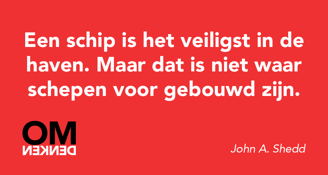 Omdenken's tweet photo. Veiligheid is niet altijd het doel. http://t.co/t78PitRdZt