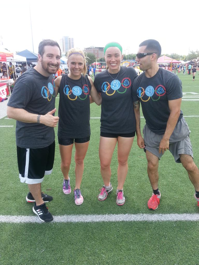 sammisochoa's tweet photo. 4x100 team up next! @AaronWatters @jobes44 @shells9 @TanyaSammis #teamcovenant #corpcupSAS #BillboardFamous http://t.co/ltPffj5RUV