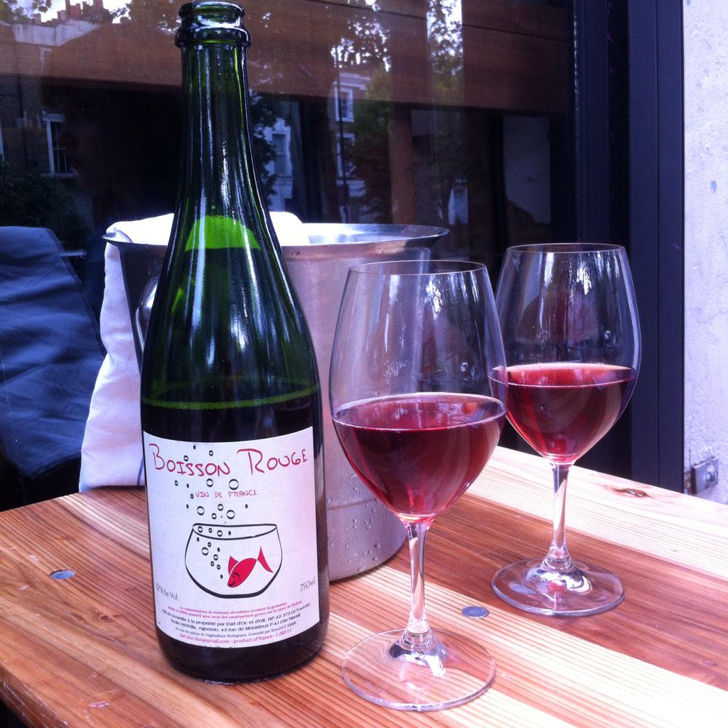 Best description for petnat 'Boisson Rouge' <a href="/Brilliant_Cnrs/">Brilliant Corners</a> 'destined for dancefloor consumption'!!!