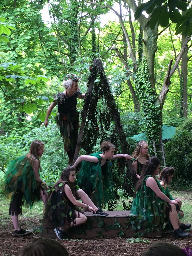helenblakeman's tweet photo. Liverpool folk go see Shakespeare in the woodland... Community theatre at its best @MATEliverpool #RSCOpenStages http://t.co/vdrG8USaBU