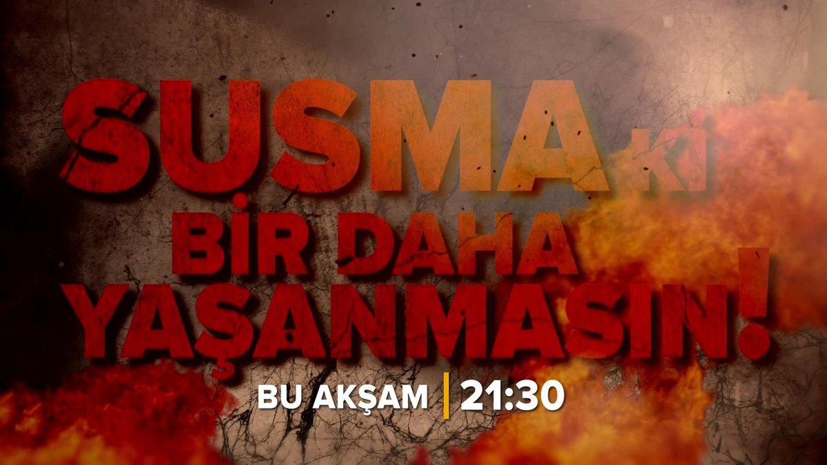 Eski günleri unutma, hatırla ve susma Türkiye! #SusmaBelgeseli Bu akşam 21.30'da A Haber'de.. ahaber.com.tr/webtv/turkiye/…