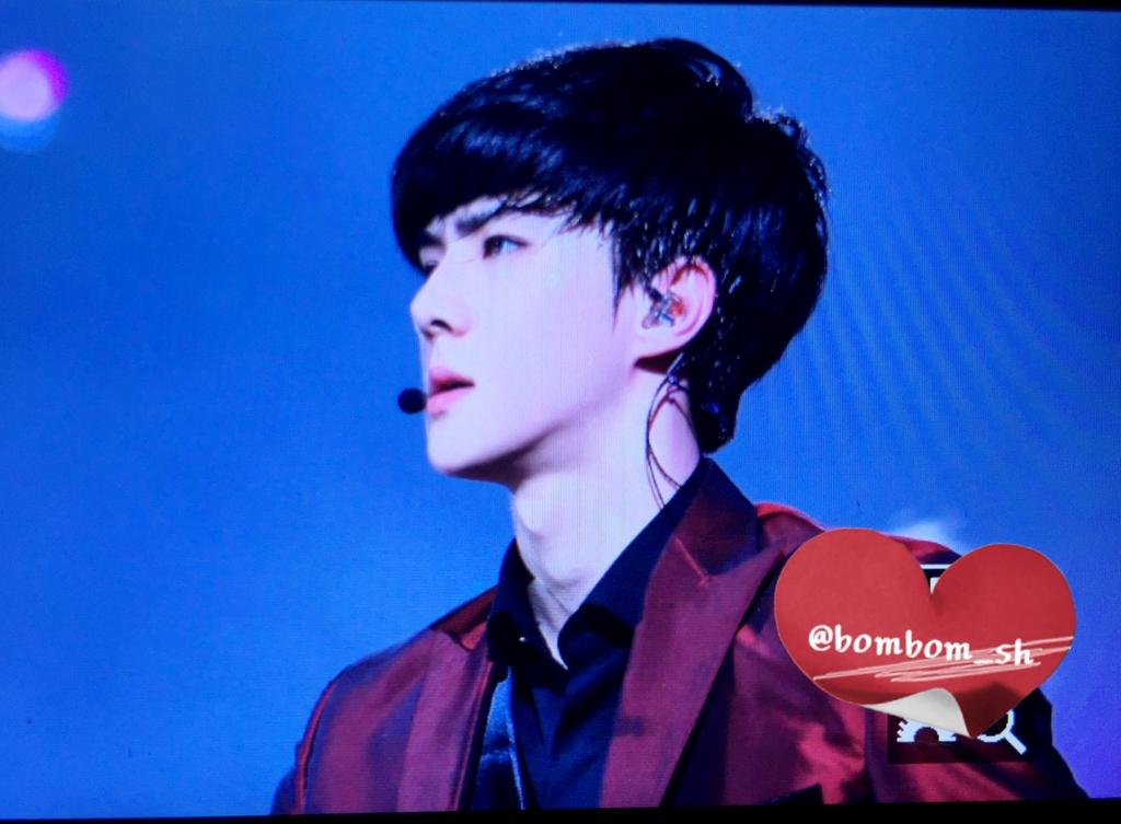 bombom_sh's tweet photo. 150530 상해콘서트 #세훈 #sehun 턱선..... 존잘킹💕💕💕💕💕 http://t.co/c4xU7acUB7