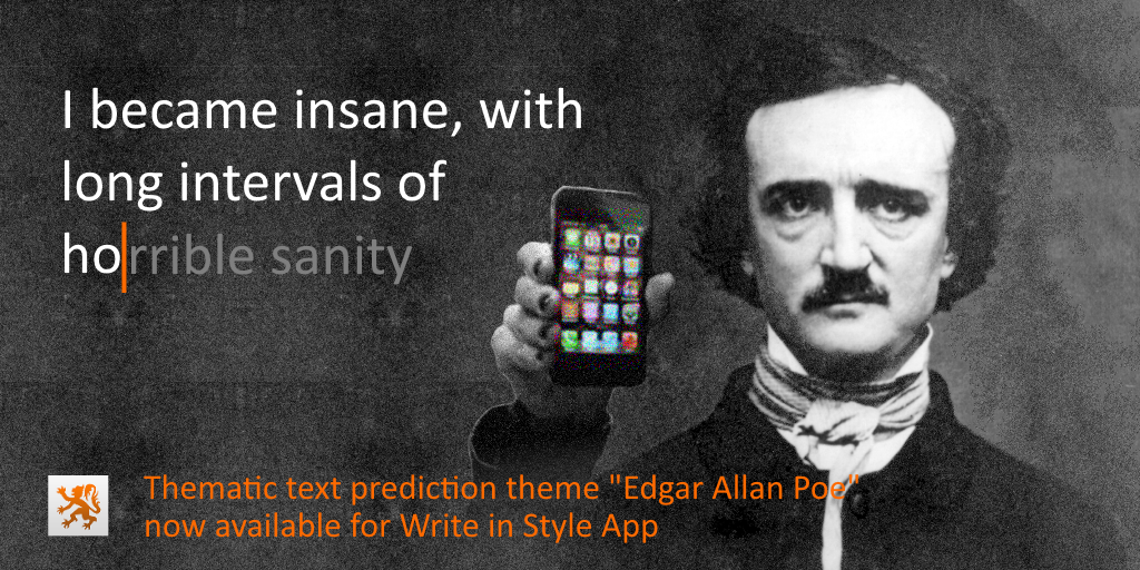 gerlingoApp's tweet photo. @ErinEEnders Liked article for writers. We do predictive text in the style of famous writers
http://t.co/HRw3YaEtmM http://t.co/lxYH4ucJsc