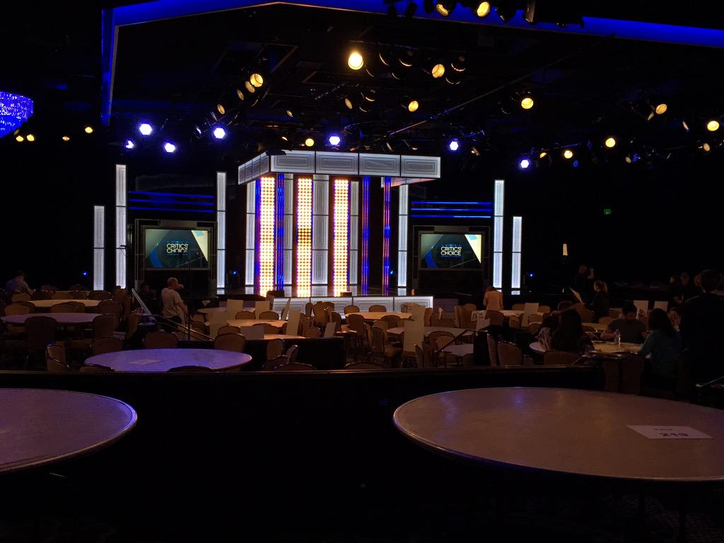 LinearProd's tweet image. After party load in for critics choice awards