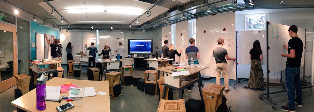 iamAudreyBarnes's tweet image. #DesignThinking workshop w @JMU #InnovationExchange students @stanforddschool! #jmuid #industrialdesign #engineering