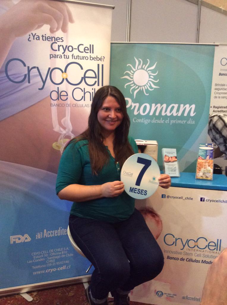 Cryocell_chile's tweet photo. Elizabeth Cifuentes sus 7 meses de #embarazo #celulasmadre #cryocellchile http://t.co/IS9NsABEah