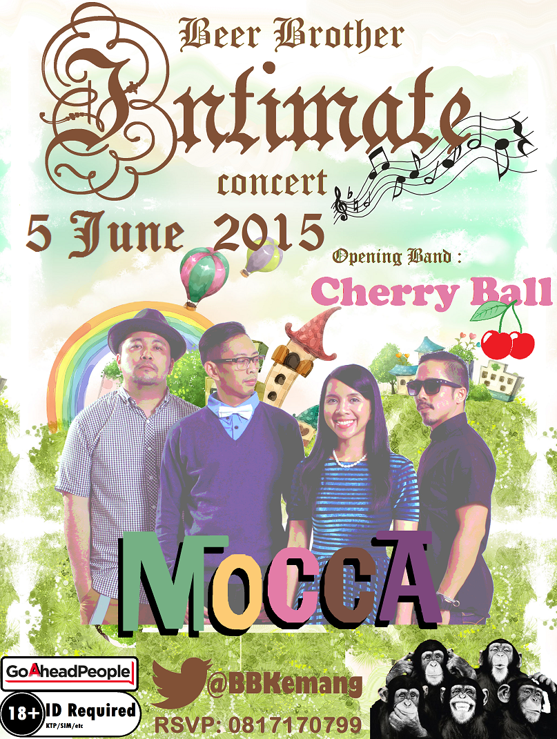 moccaofficial's tweet photo. 5 Juni: #INTIMATE2015 concert w/ Mocca at @BBKemang Jakarta http://t.co/Z3nuhVyFhX