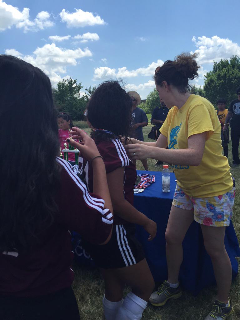 DCSCORES's tweet photo. Congrats to our middle school girls first and second place champions, Lincoln and @ChavezPrep_NW! #DCSJamboree http://t.co/G15qtMBZri
