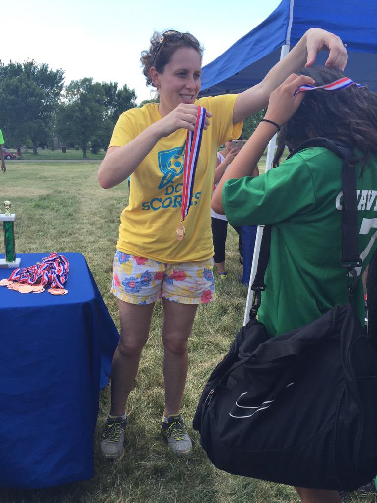 DCSCORES's tweet photo. Congrats to our middle school girls first and second place champions, Lincoln and @ChavezPrep_NW! #DCSJamboree http://t.co/G15qtMBZri