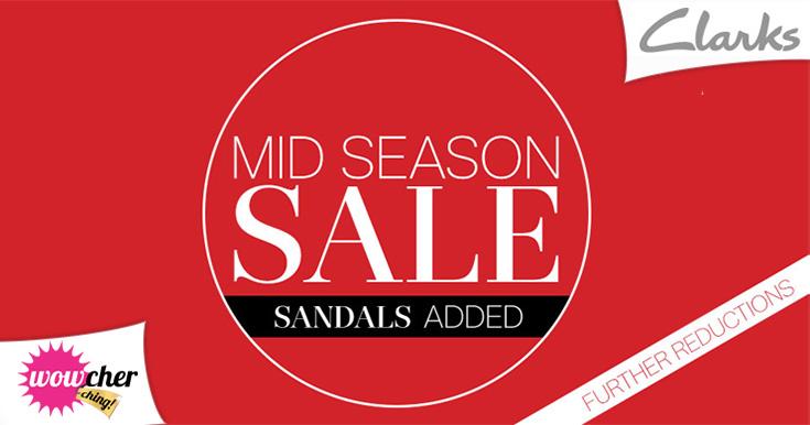 clarks mid season sale