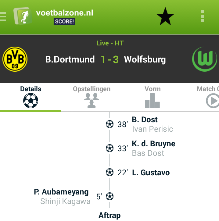 voetbalzonenl's tweet photo. RUST in de finale van de DFB-Pokal! #dorwol http://t.co/yFbg6ofkC1