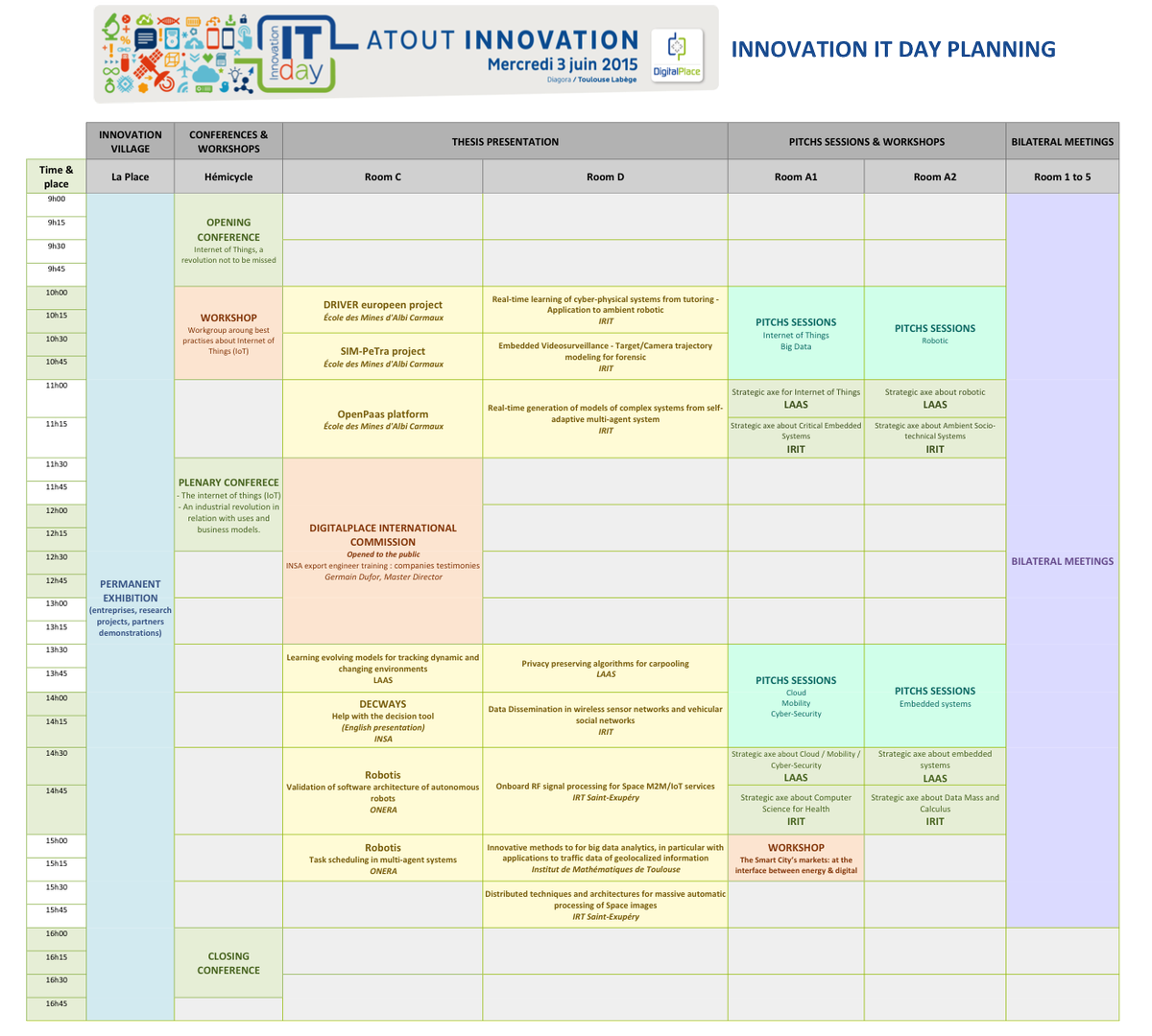 DigitalPlaceICT's tweet photo. Un workshop dédié à la smart city le 3 juin à l'Innovation IT Day  http://t.co/Oe2qLPR4xj #iitd #IoT http://t.co/Po7hLu2i9H
