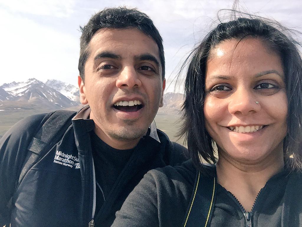 At #DenaliNationalPark with <a href="/madvar/">Varun Madan</a> #myalaskatrip #day7