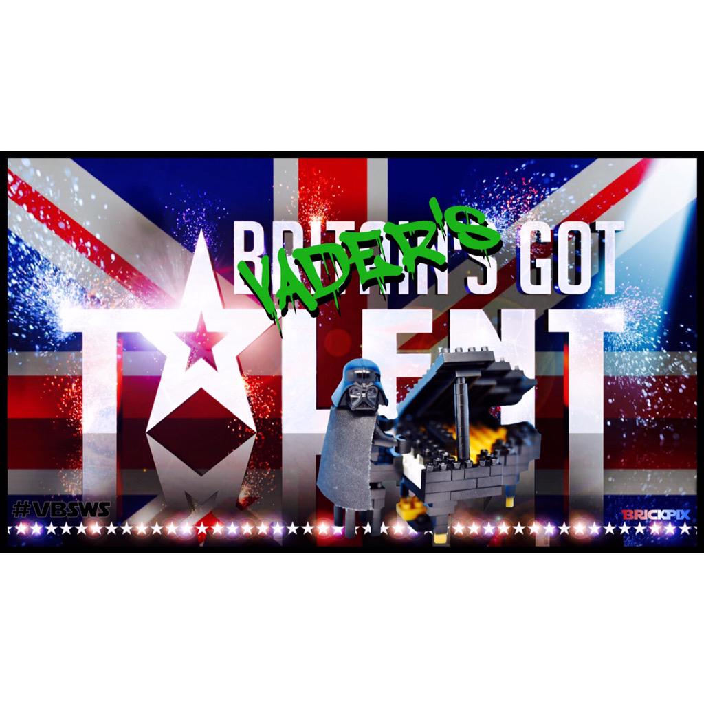 BrickPix's tweet photo. 'Vader's Got Talent' - my entry to @VitruvianBrix #StarWarsSaturday #VBSWS http://t.co/BbxVQrhumn #BGT #BGTlive http://t.co/6ZwCR53pMY