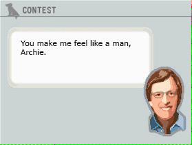 LiamHaylett's tweet image. The sexual tension between Ted &amp;amp; Archie at the Nintendogs competitions...