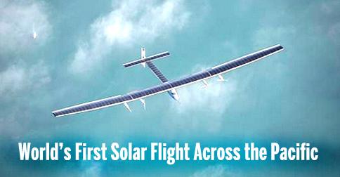 EcoWatch's tweet photo. Breaking News: @SolarImpulse Attempts Historic Flight Across the Pacific http://t.co/UGLsg0zHVG @andreborschberg http://t.co/GGKRMydttm