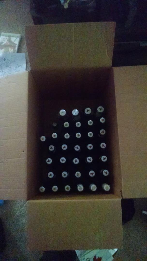 Found a few beers while cleaning up my living room