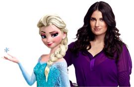 Happy Birthday Elsa..I mean Idina Menzel. To celebrate sing along with her in 