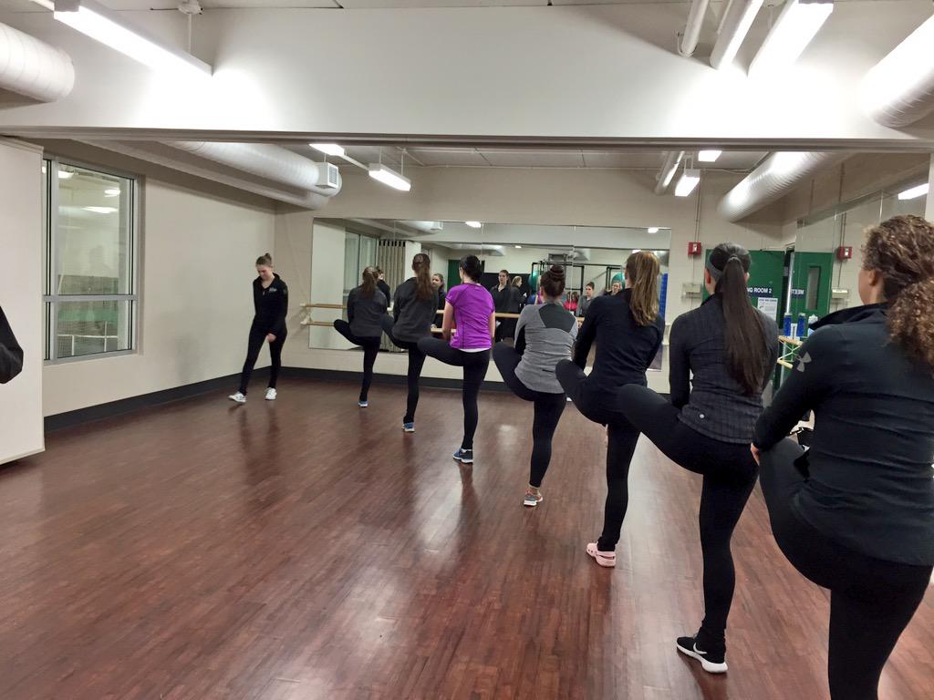 Such a great morning with our team and the Elite Camp! Our skaters shared great on-ice and off-ice exercises! 🍀