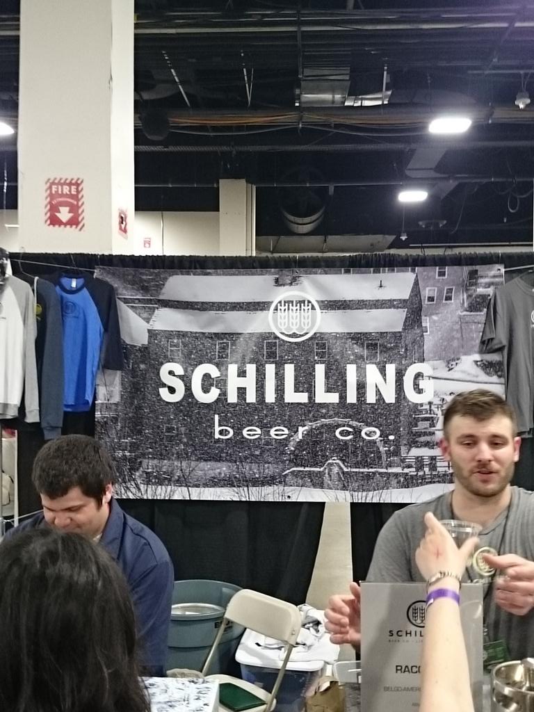 ajszcz's tweet photo. @SchillingBeer at the #ACBF2015. Made sure to get here before last call http://t.co/GMIAbzWjB8