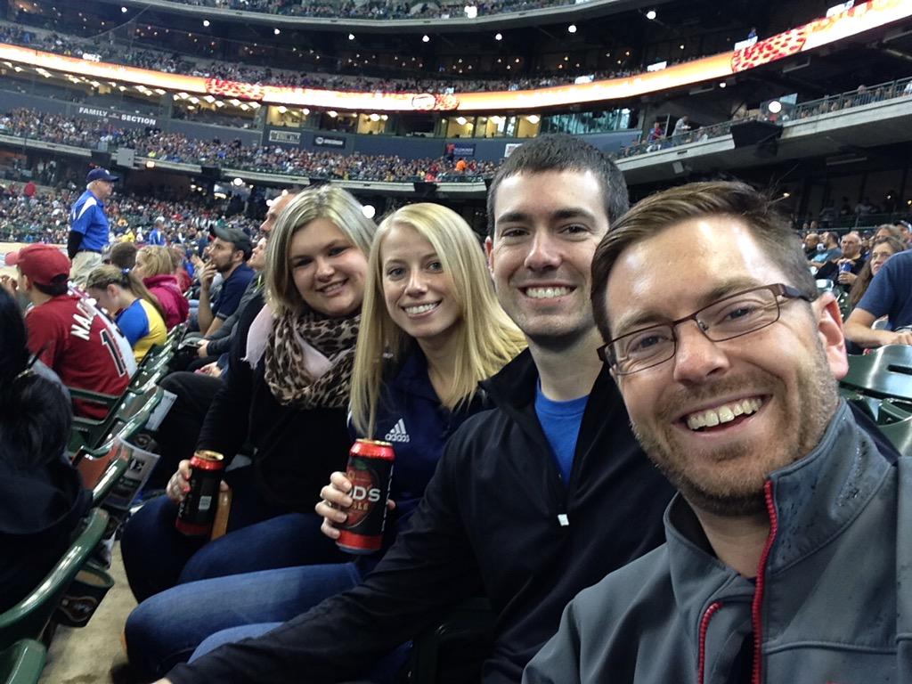 jennygulas's tweet photo. Brewers game! #brewersMVPix http://t.co/qXJ5RsNUHA